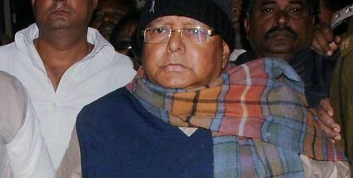 Lalu sentenced to 3.5 years Jail in fodder scam