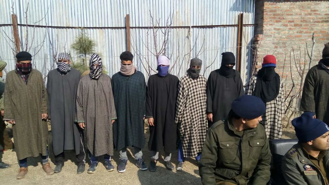 Two Militants including 7 OGW held says Sopore Police