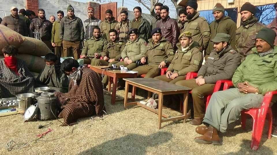 Three Drug Peddlers arrested in Pattan,110kgs poppy straw recovered
