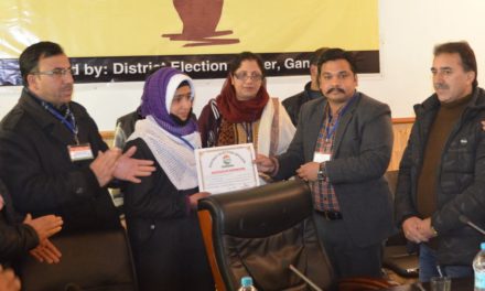 8th National Voters Day Observed in Ganderbal