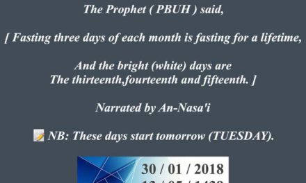 Hadith of the day