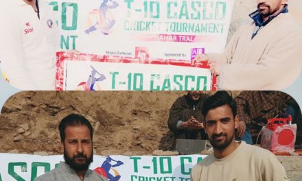 T10 COSCO Cricket Tournament:Shaldraman beat Batagund by 10 wickets while as Naher beat FV’s Tral by 23 runs