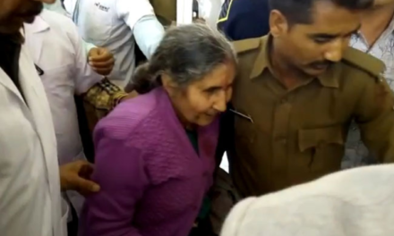PM Modi’s Wife Jashodaben Has Narrow Escape As Her Car Hits Truck In Rajasthan