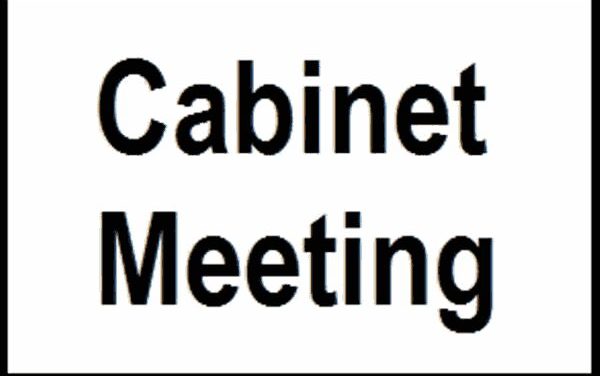 Cabinet meet on March 13