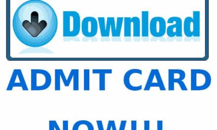 Admit Cards for UG 3rd Year Annual Examination for REGULAR / BACKLOG/FRESH PRIVATE / DIVISION IMPROVEMENT /ADDITIONAL /LATE COLLEGE & MERCY CHANCE