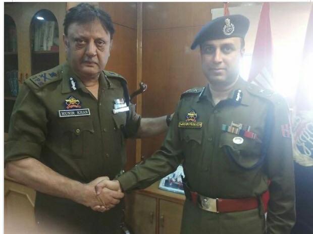 S P Pani takes over as Kashmir IGP