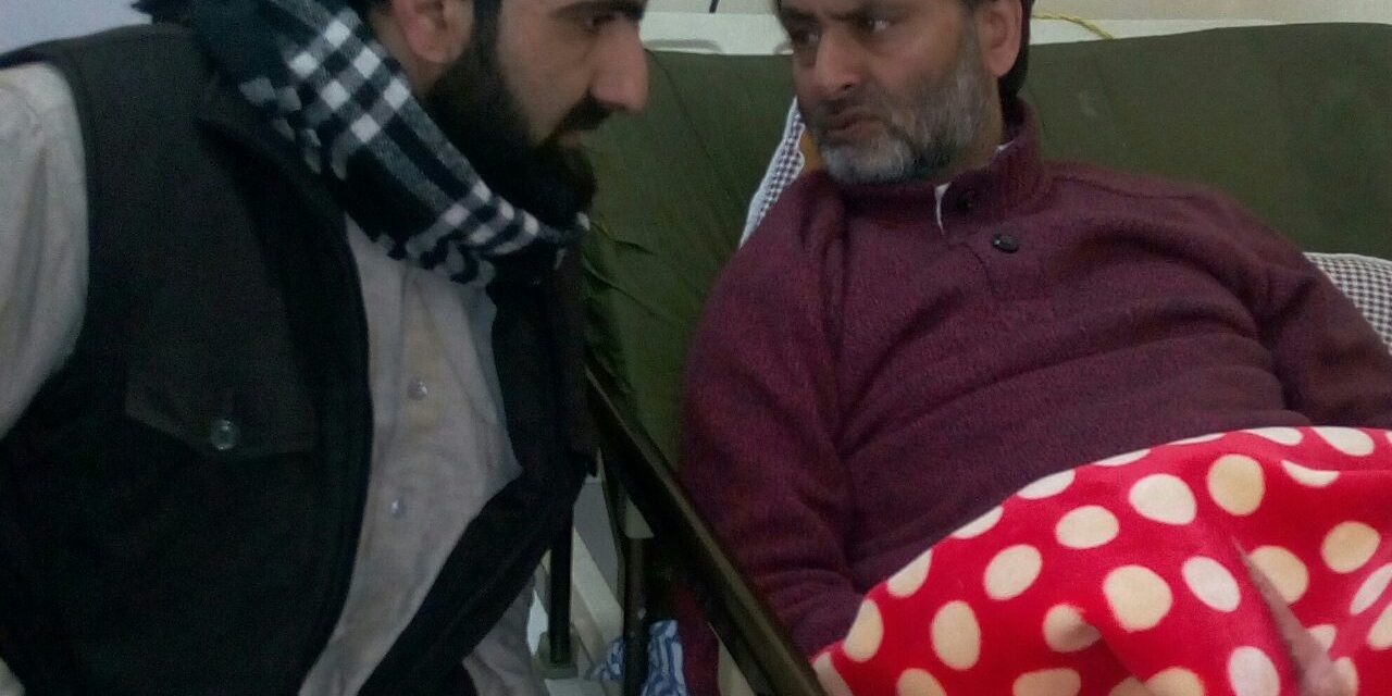 No Body Can Break JRL:Umer Adil visits Yasin Malik at SKIMS