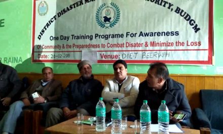 Awareness cum Training programme conduct by SDRF. 