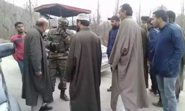 Mla Langate asked by Army to show identity Card in kupwara