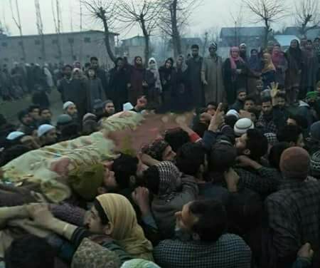 Foreign militant injured in Hajin gunfight succumbs laid to rest by locals