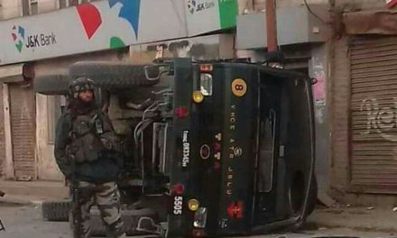 Army’s QRT vehicle over turned, JCO among 7 soldiers injured in Handwara