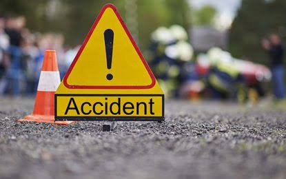 Two residents of Anantnag district in south Kashmir died in a road mishap on Srinagar-Jammu highway on Monday, police said