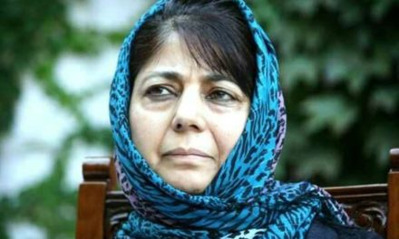 Mehbooba says opposition role critical for democracy