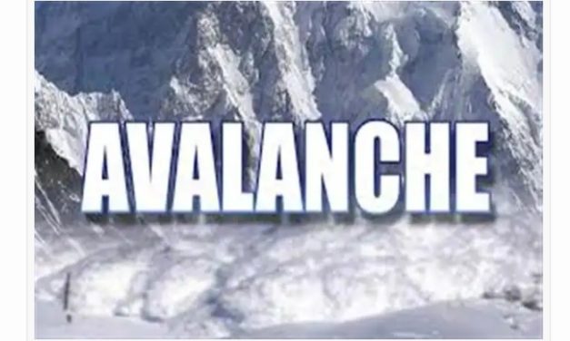 Medium danger avalanche warning issued