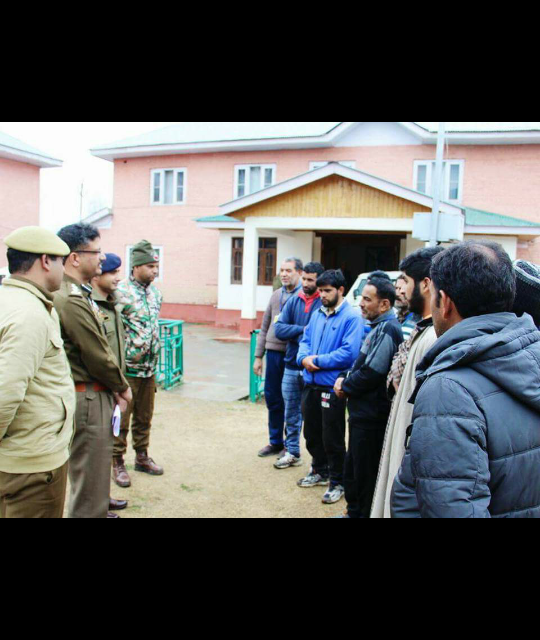 Misguided youth reconnected with their family after counselling in Anantnag