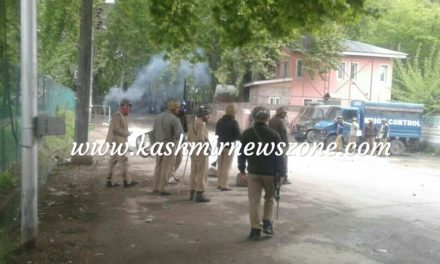 Clashes in Ganderbal after students protest against Kathua rape-and-murder