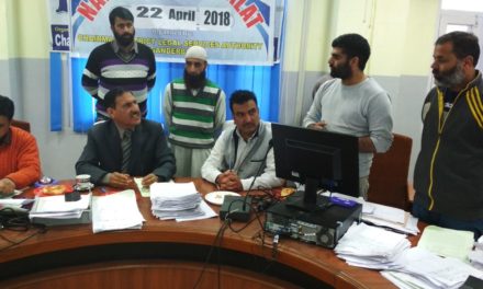 National Lok Adalat held at District Court Ganderbal & Minsiff Court Kangan, 607 cases were taken up in which 381 cases disposed off