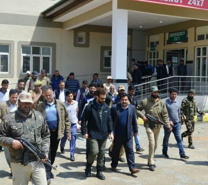 Javaid took whirlwind tour of Ganderbal, inspects dev projects