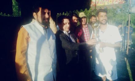 Batwina FC lifts football trophy in District League Football Tournament Ganderbal