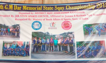 J&K State Sqay Championship starts in Ganderbal