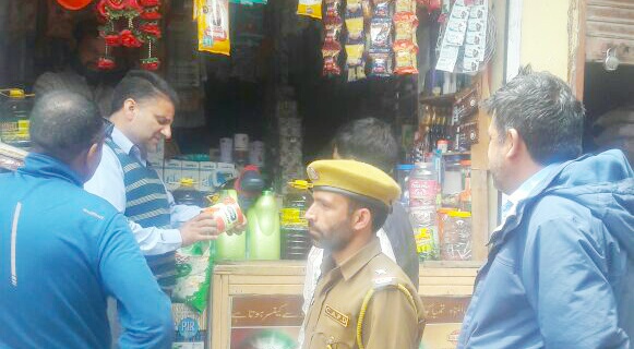 Market Checking Intensified At Gund and adjoining areas On The Eve Of Ramzan-Ul-Mubarak