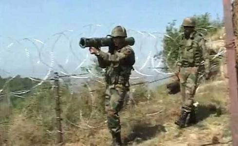 Pakistani rangers continue shelling in J&K