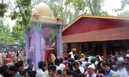 Quietly and safely Mela Kheer Bhawnai Celebrated in Tulmulla Ganderbal