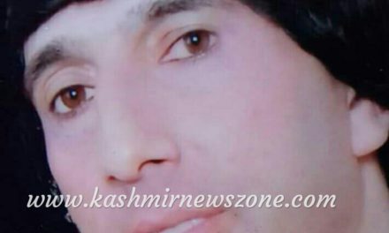 Singer died after slipped into the Vaishaw Nallah in Checkpora village of south Kashmir’s Kulgam