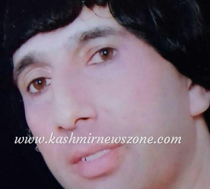 Singer died after slipped into the Vaishaw Nallah in Checkpora village of south Kashmir’s Kulgam