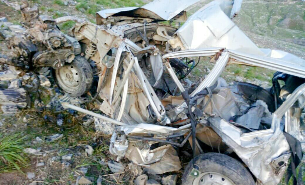 Four persons killed after car fell into a deep gorge at Zojila