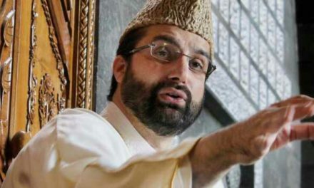 Our children not safe even while playing: Mirwaiz Umar