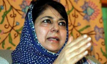 Mehbooba hails two BJP MLAs’ for support to defend article 35-A