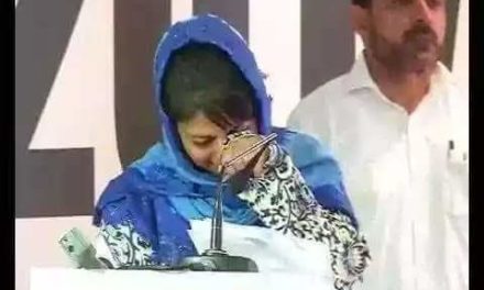 Mehbooba Mufti Asks Modi to respond to Imran Khan’s offer of friendship.