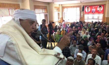 No buyers for Mehbooba s crocodile tears: Dr. Farooq Abdullah