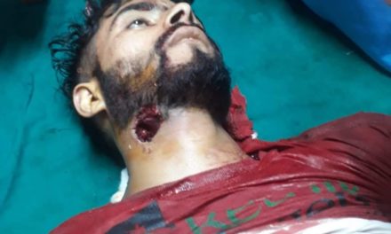 One civilian namely Khalid Gaffar killed during clashes at Trehgam in Kupwara
