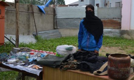 Two hideouts busted in Pulwama says police