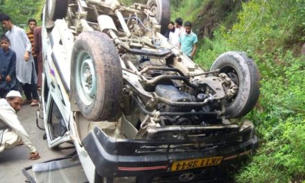 Seven injured including 60 year old woman in road accident in Uri