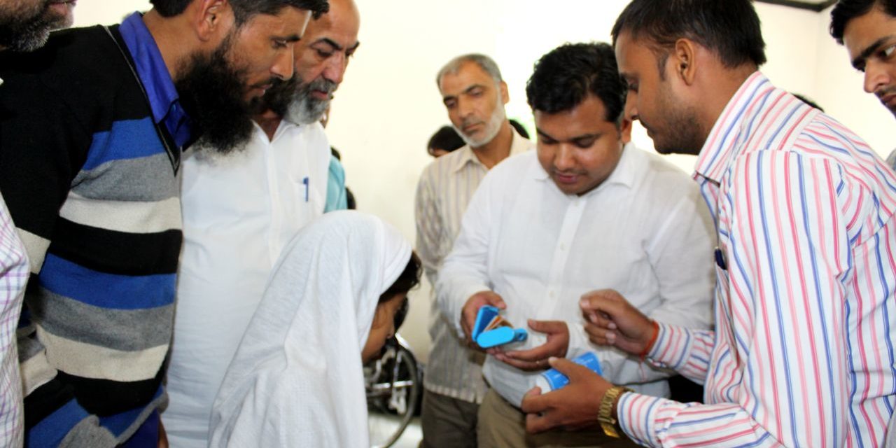 Education Department distributes Aids and Appliances under SSA scheme