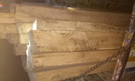 Police seized illegal timber, accused driver arrested says Police