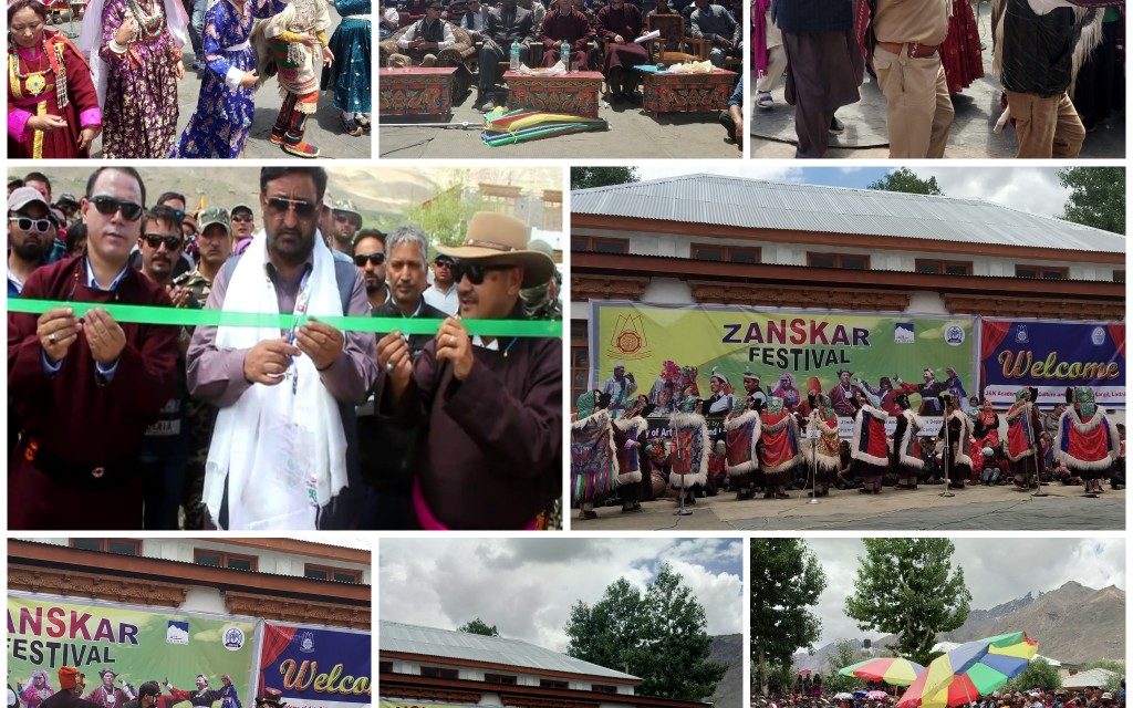 Chairman LC inaugurates Zanskar Festival Calls for strengthening of age old ethos of communal harmony, brotherhood