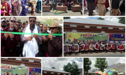 Chairman LC inaugurates Zanskar Festival Calls for strengthening of age old ethos of communal harmony, brotherhood