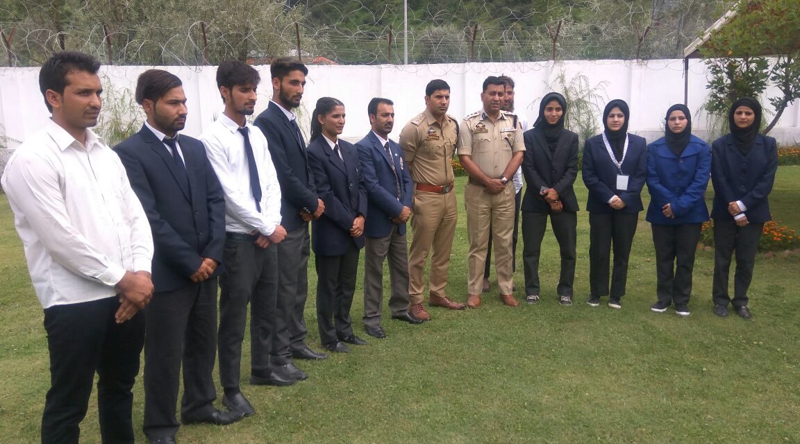 SSP and DySP meet members of National Dojo academy Ganderbal ,assured full support