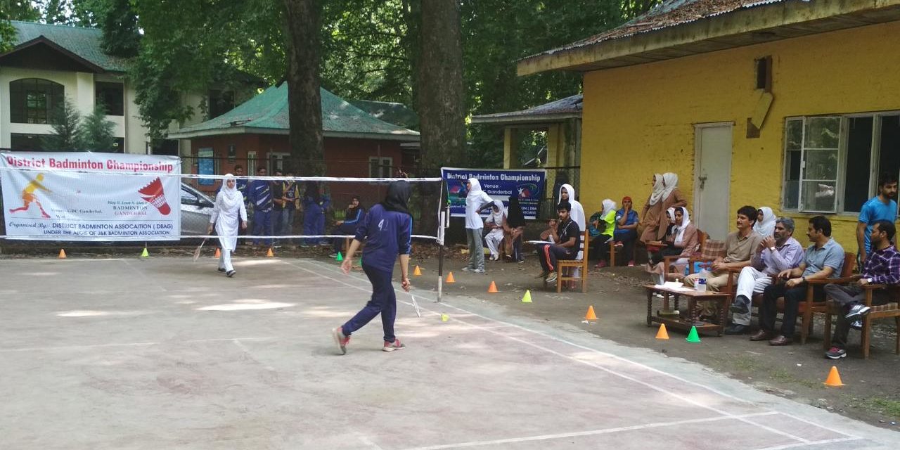 5th District Badminton Championship kick started in Ganderbal