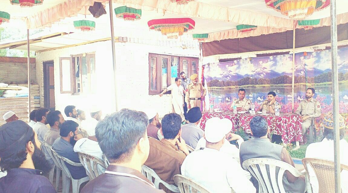 Dysp Headquarter Ganderbal chairs Police community partnership Group meeting