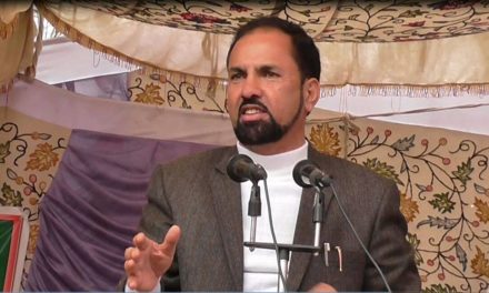 Member of Parliament Nazir Ahamd Laway meets PDP president