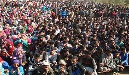 Police framing strategy to stop multiple funerals of slain militants