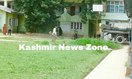 Impact of News Story carried by Kashmir News Zone, regarding the logging of water in Woman’s college Srinagar