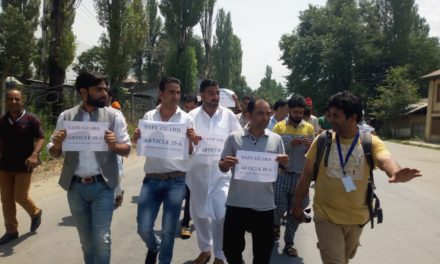 Article 35-A : Shutdown, protests in Ramban district of Jammu and Kashmir