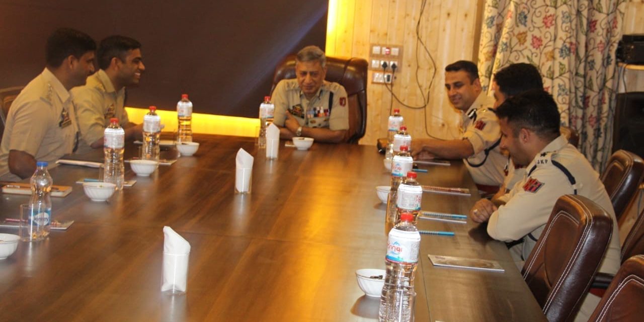 DGP visits Shopian, reviews  security scenario in the district.