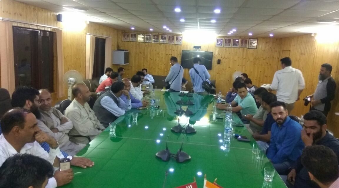 SSP Ganderbal given warm send off on his Transfer